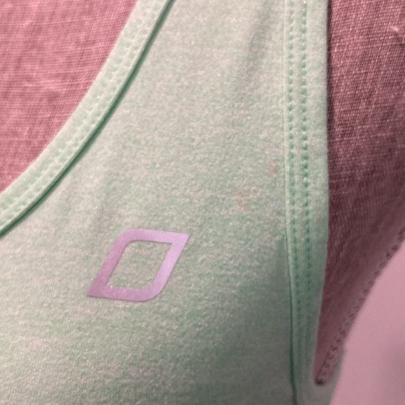 Lorna Jane Neon Green Slouchy Gym Tank Racerback Large - Picture 11 of 12